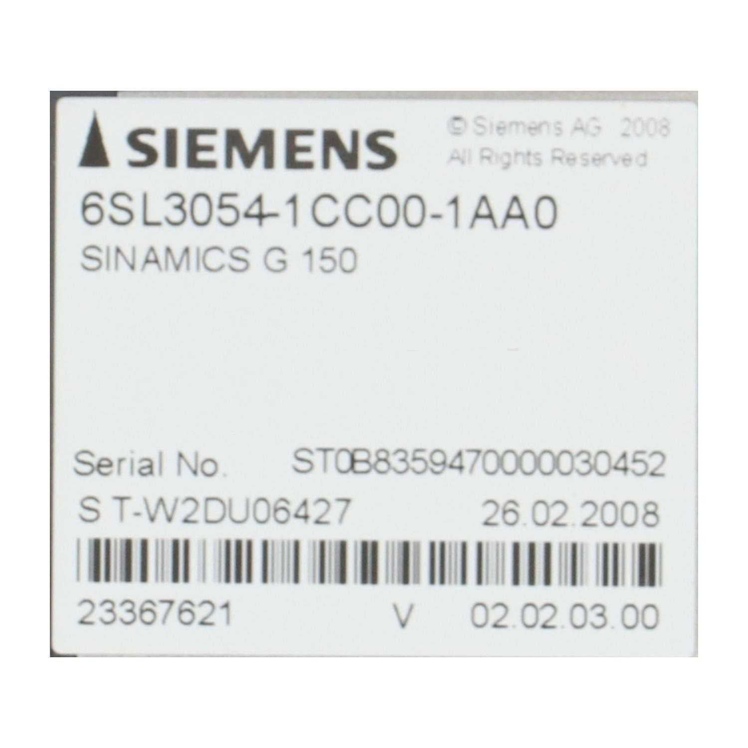 SIEMENS - 6SL3054-1CC00-1AA0 - Computer Accessories