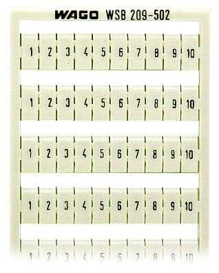 WAGO - 209-502 - Wire & Terminal Markers