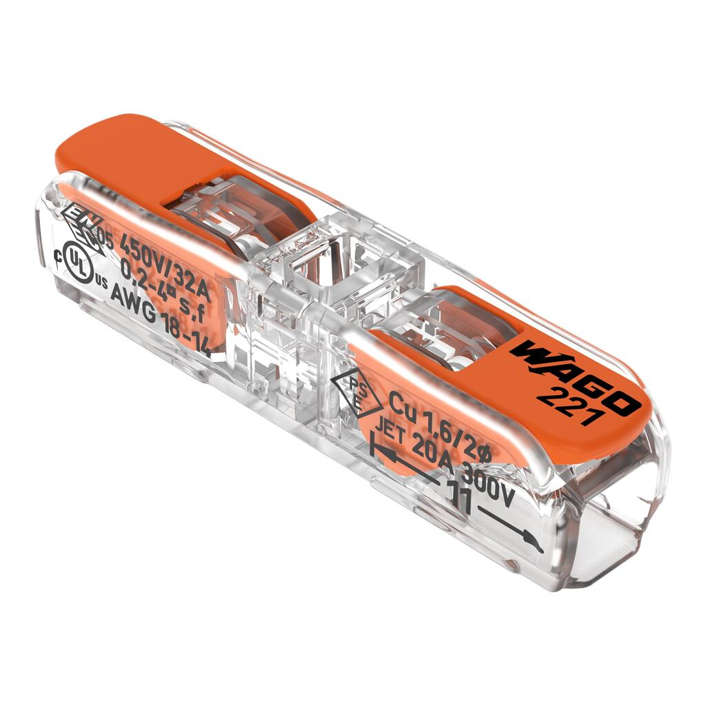 WAGO - 221-2411 - Electrical Connectors, Terminals & Pins