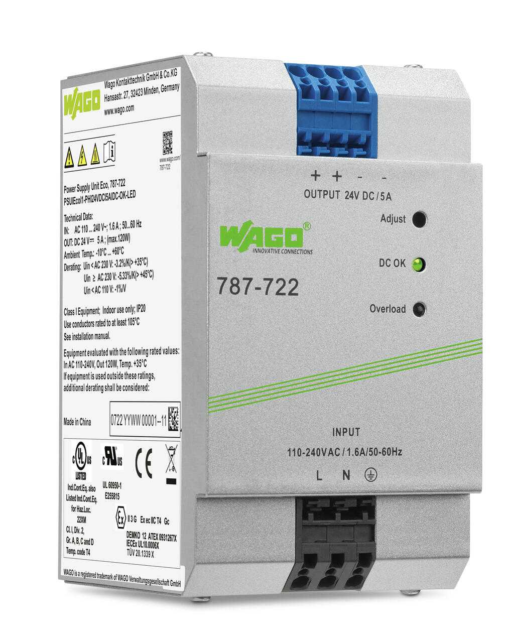 WAGO - 787-722 - Power Supplies