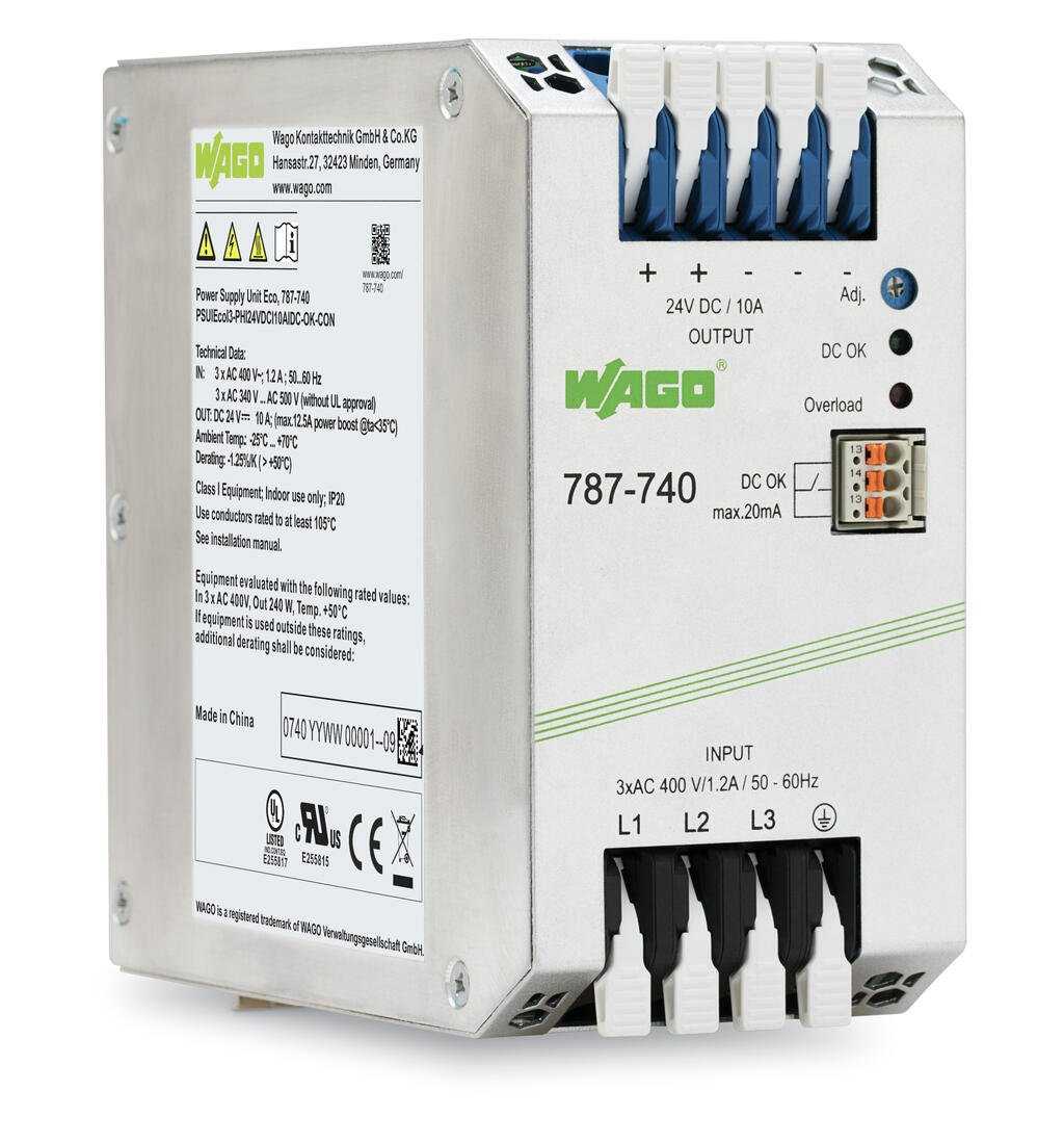WAGO - 787-740 - Power Supplies
