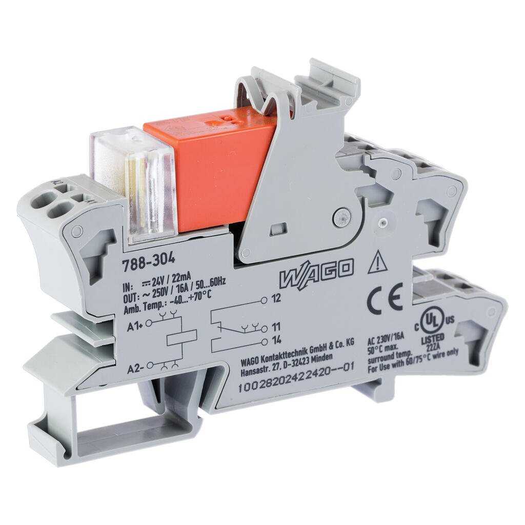 WAGO - 788-304 - Relays & Sockets