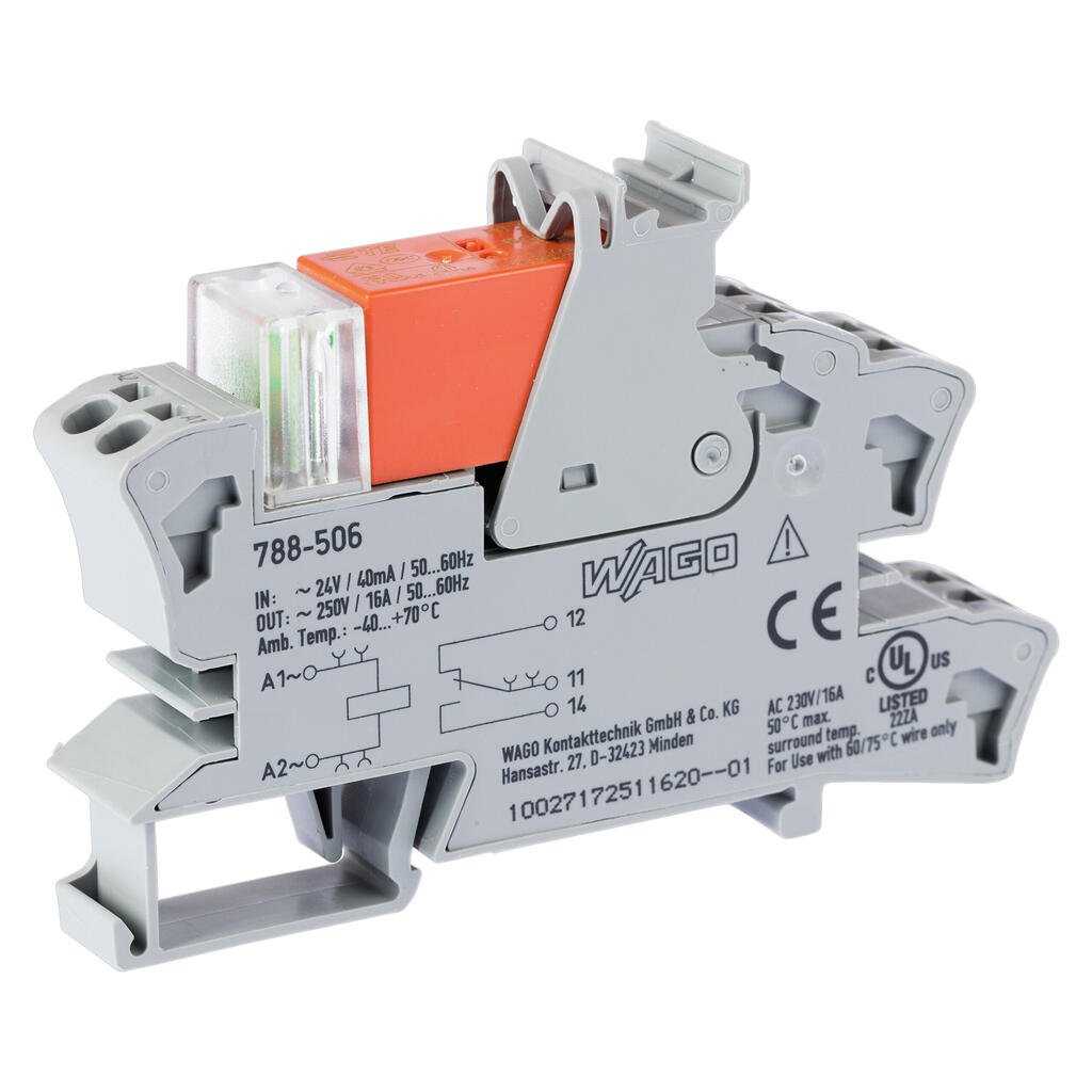 WAGO - 788-506 - Relays & Sockets