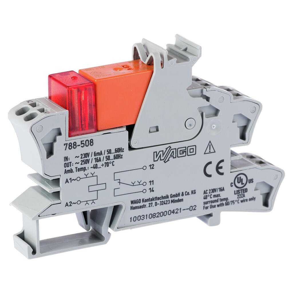 WAGO - 788-508 - Relays & Sockets