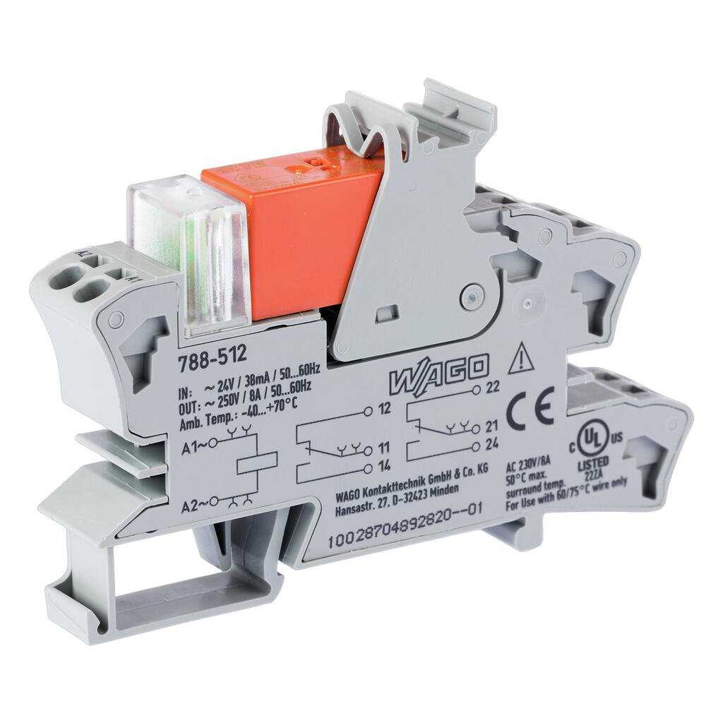 WAGO - 788-512 - Relays & Sockets