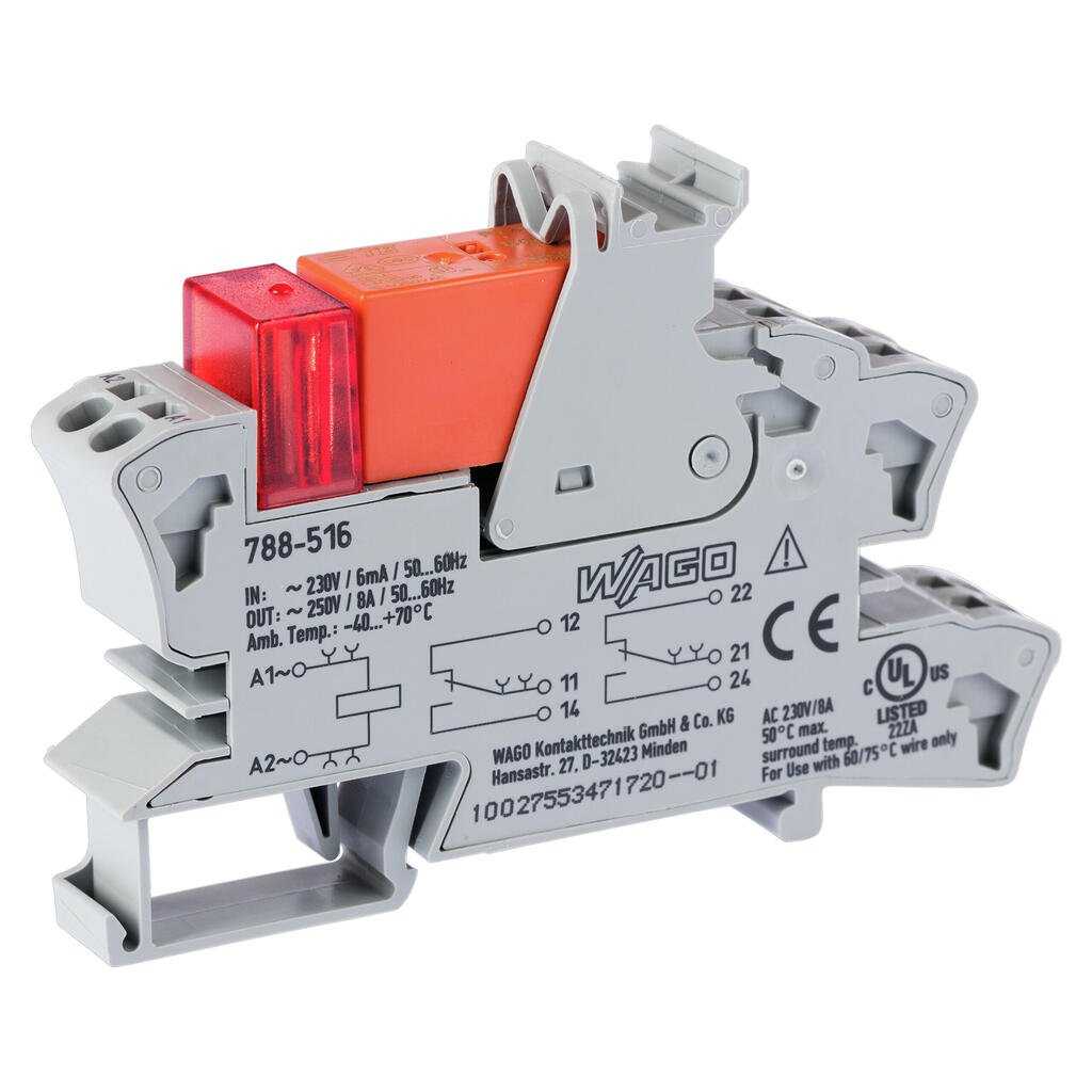 WAGO - 788-516 - Relays & Sockets