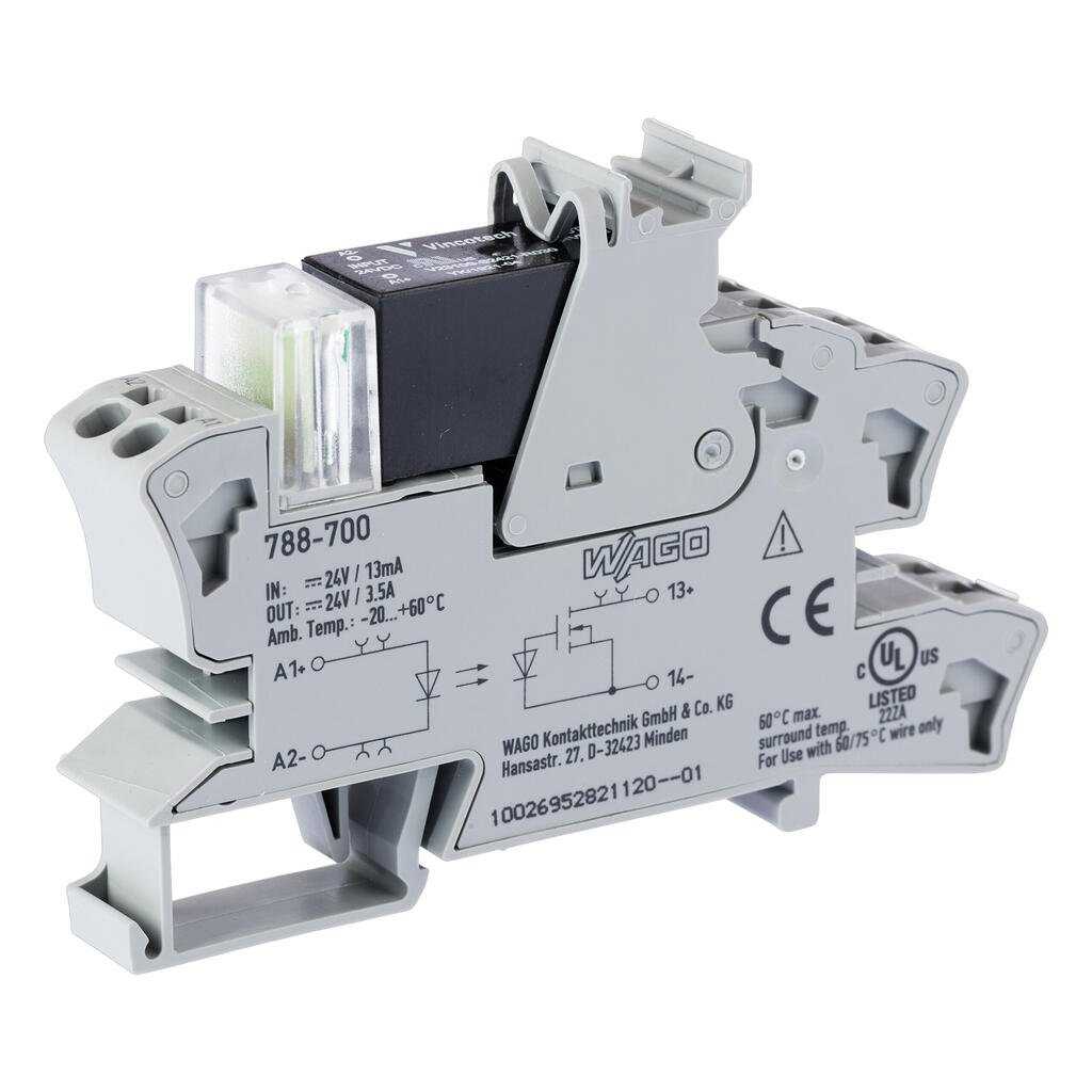 WAGO - 788-700 - Relays & Sockets