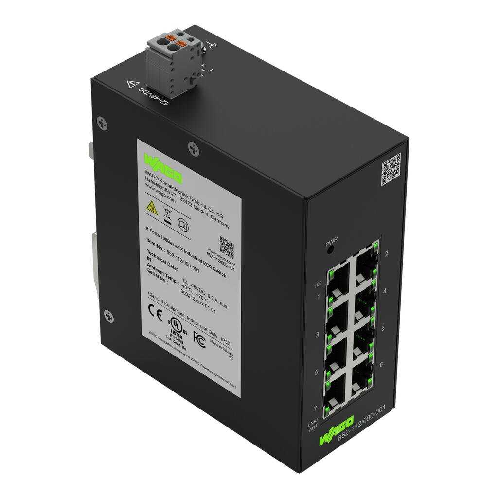 WAGO - 852-112/000-001 - Telecom Switchers