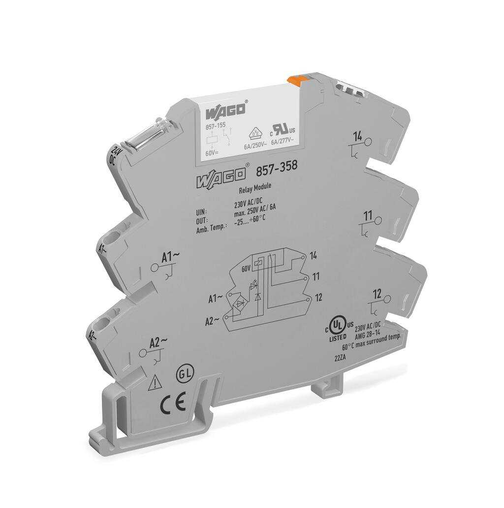 WAGO - 857-358 - Relays & Sockets