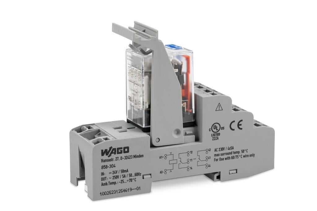 WAGO - 858-304 - Relays & Sockets