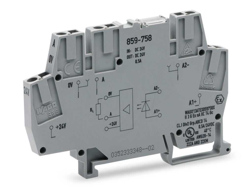 WAGO - 859-758 - Optoisolator Integrated Circuits (IC)
