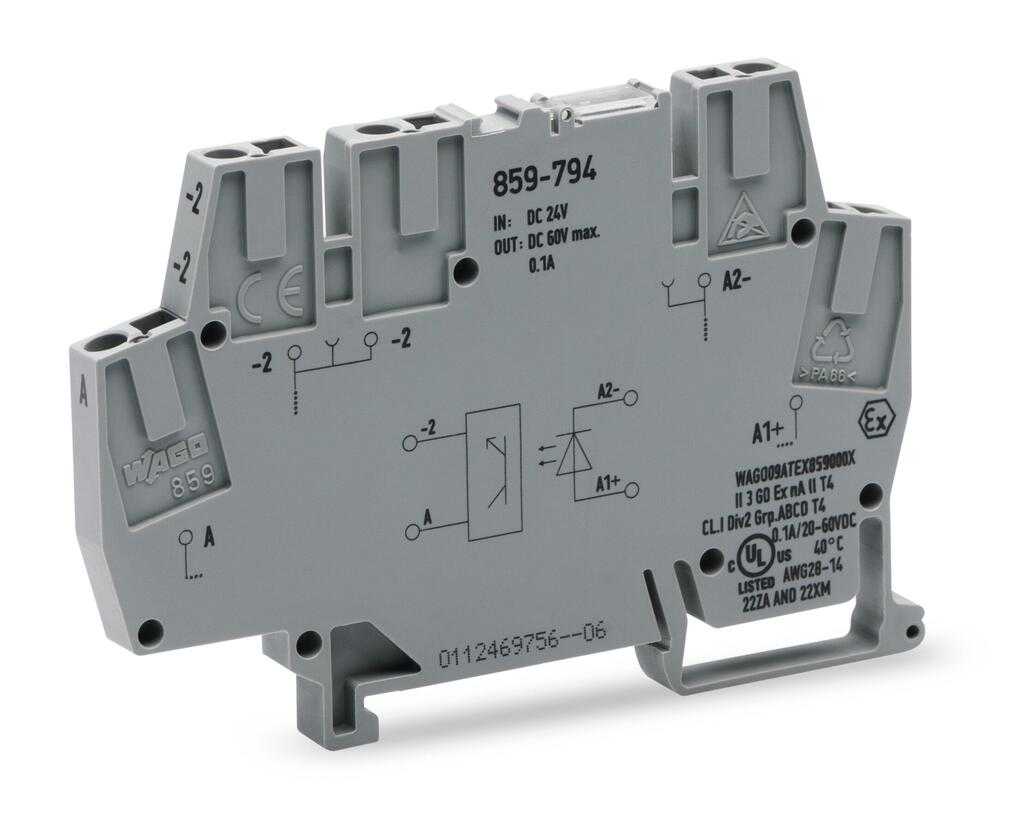 WAGO - 859-794 - Optoisolator Integrated Circuits (IC)