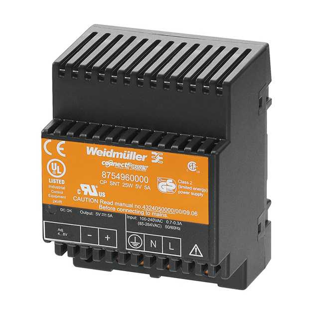WEIDMULLER - 8754960000 - Electrical Accessories
