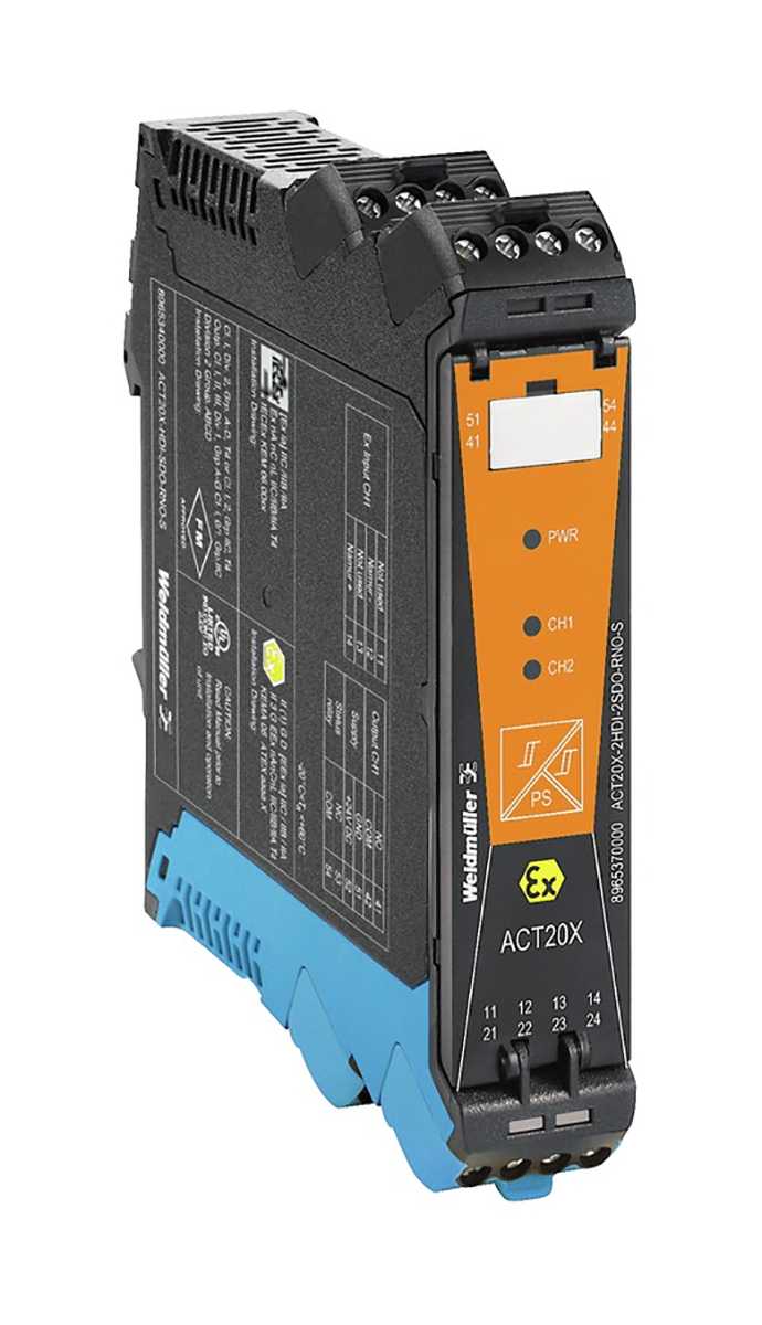 WEIDMULLER - 8965350000 - Signal Conditioners & Transmitters