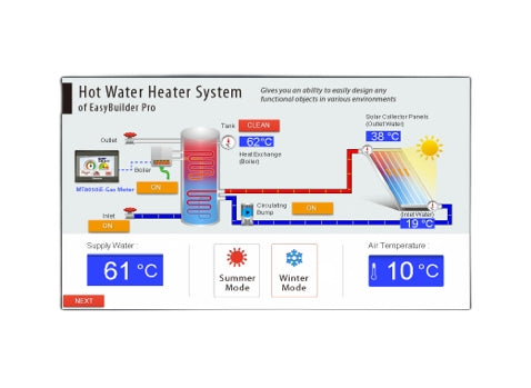 WEINTEK - MT8072IP V2 - HMI Operator Interfaces