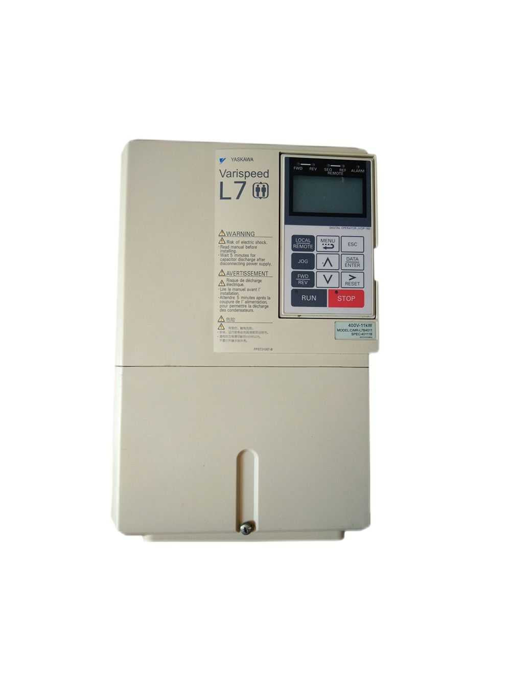 YASKAWA ELECTRIC - CIMR-F7A2015 - Servo Drives & Controls