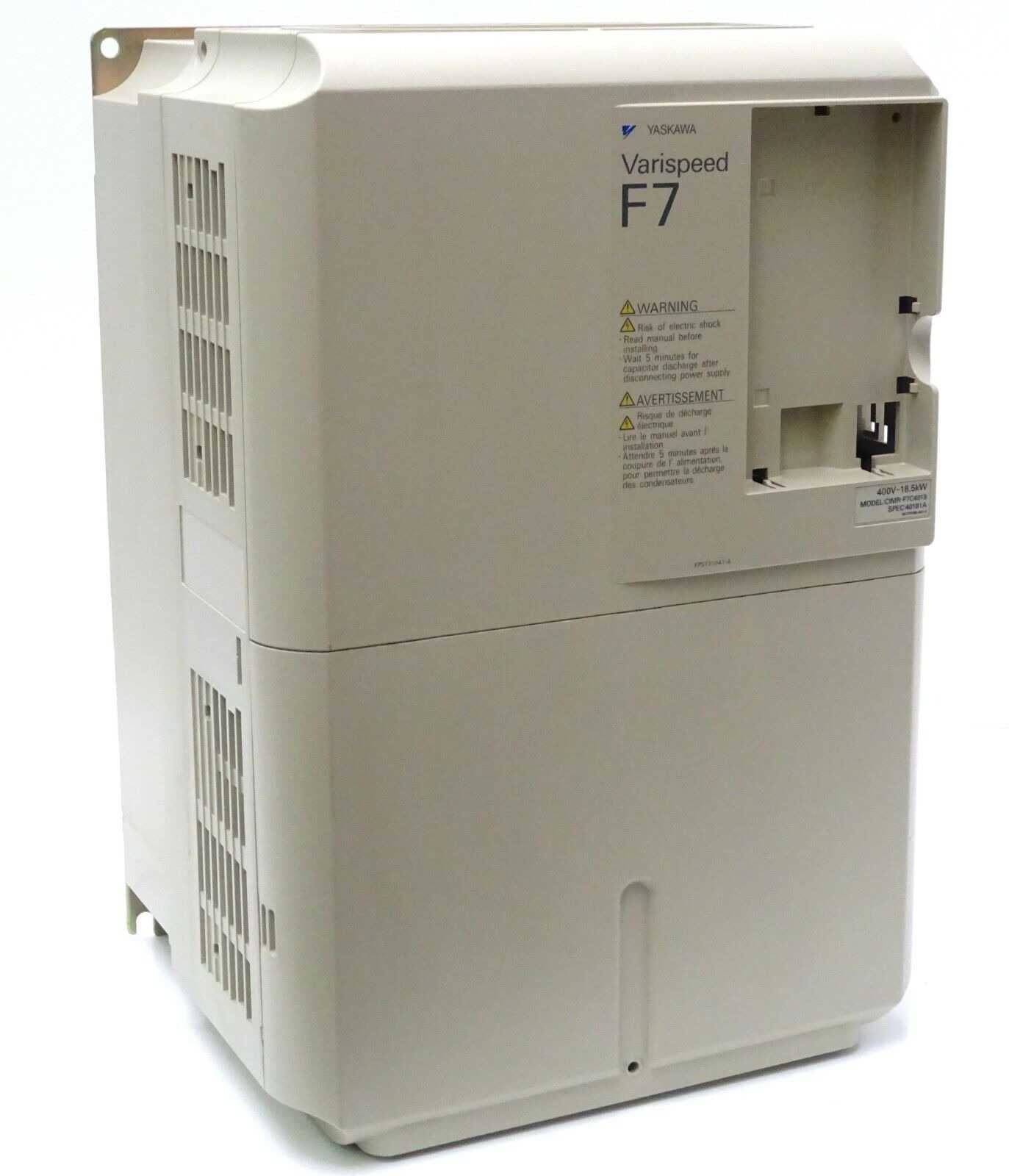 YASKAWA ELECTRIC - CIMR-F7C4018 - Motor Drives