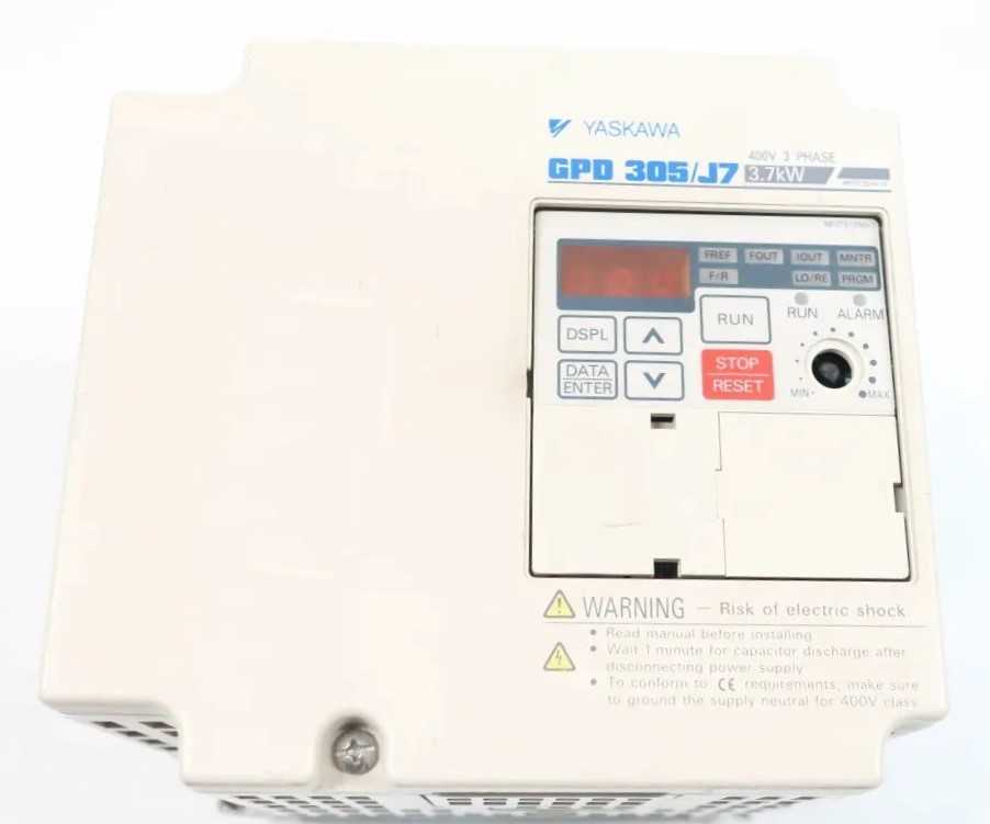 YASKAWA ELECTRIC - CIMR-J7AM41P5 - Motor Drives