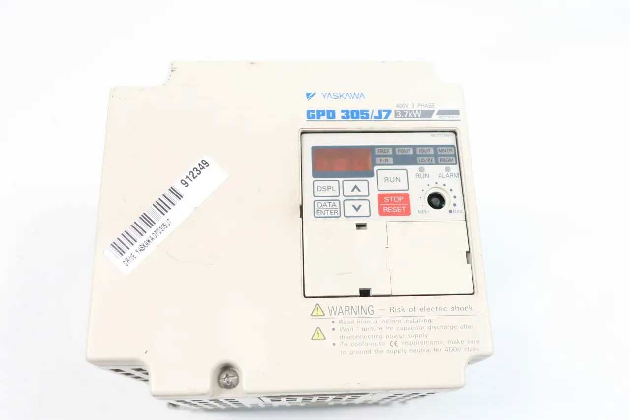 YASKAWA ELECTRIC - CIMR-J7AM43P7 - Motor Drives