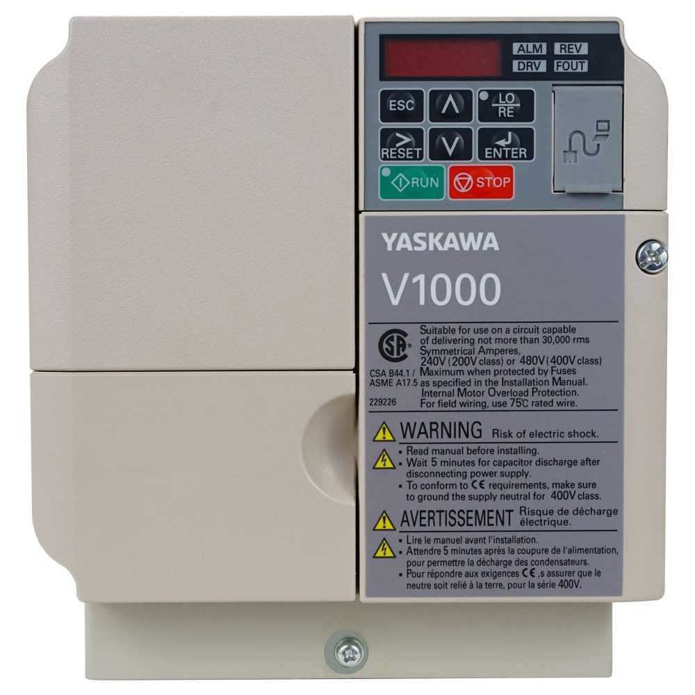 YASKAWA ELECTRIC - CIMR-VB4A0005BAA - Motor Drives