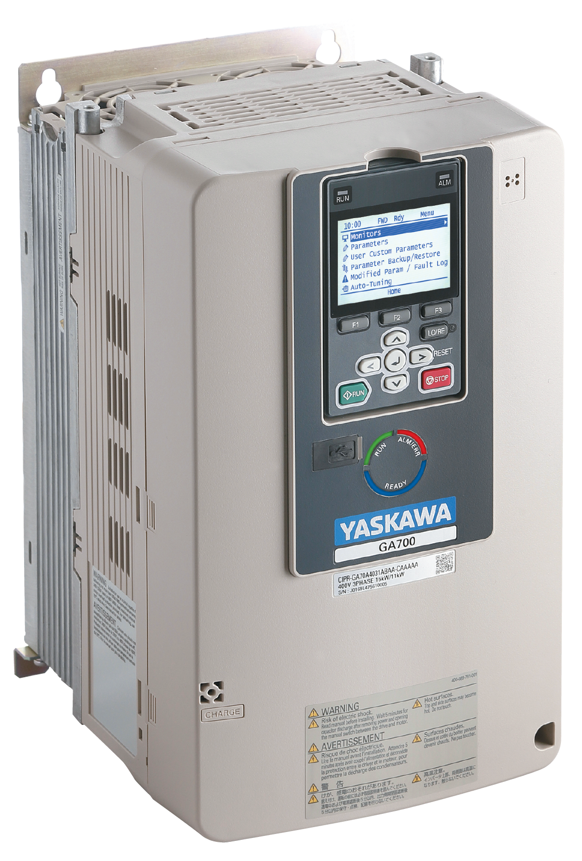 YASKAWA ELECTRIC - CIPR-GA70C4371BBAA - Motor Drives