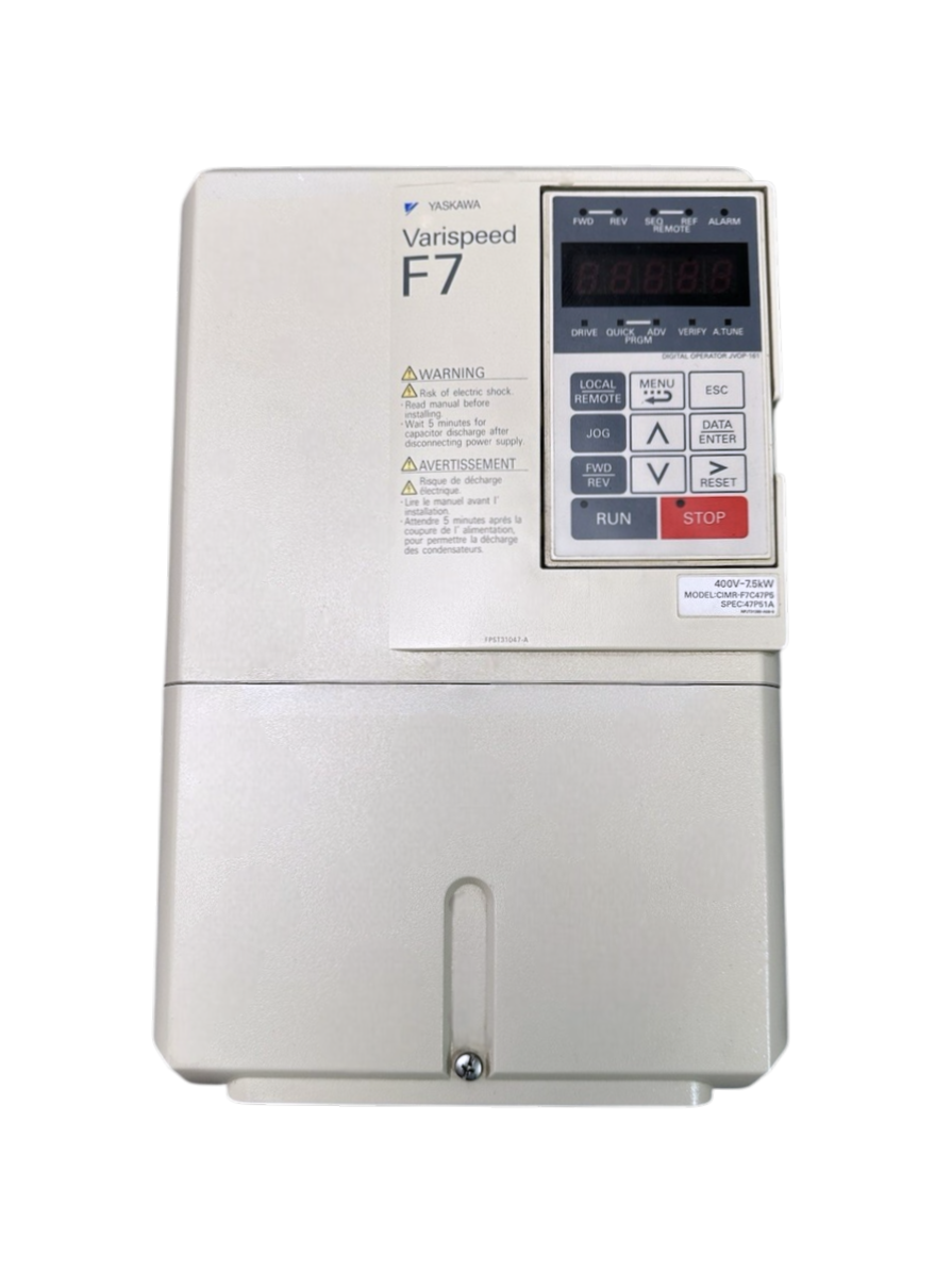YASKAWA ELECTRIC - CIMR-F7C47P5 - Motor Drives