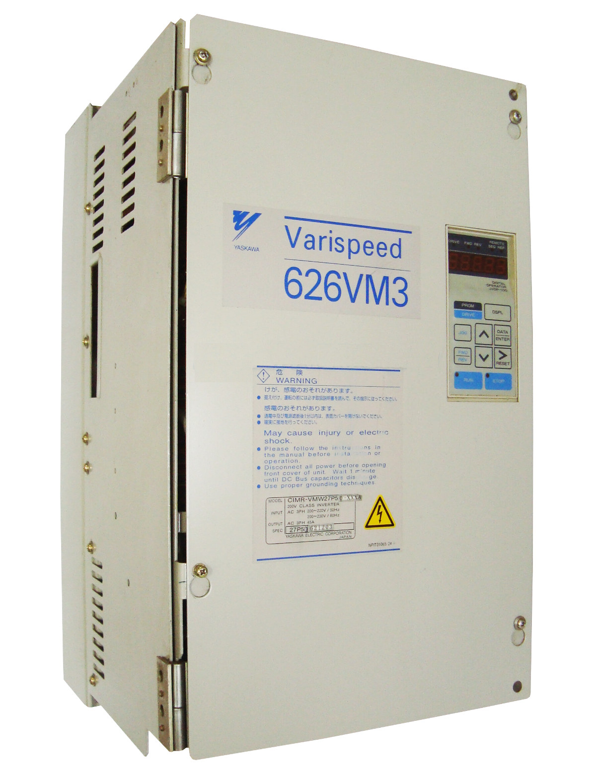 YASKAWA ELECTRIC - CIMR-G3A25P5 - Motor Drives