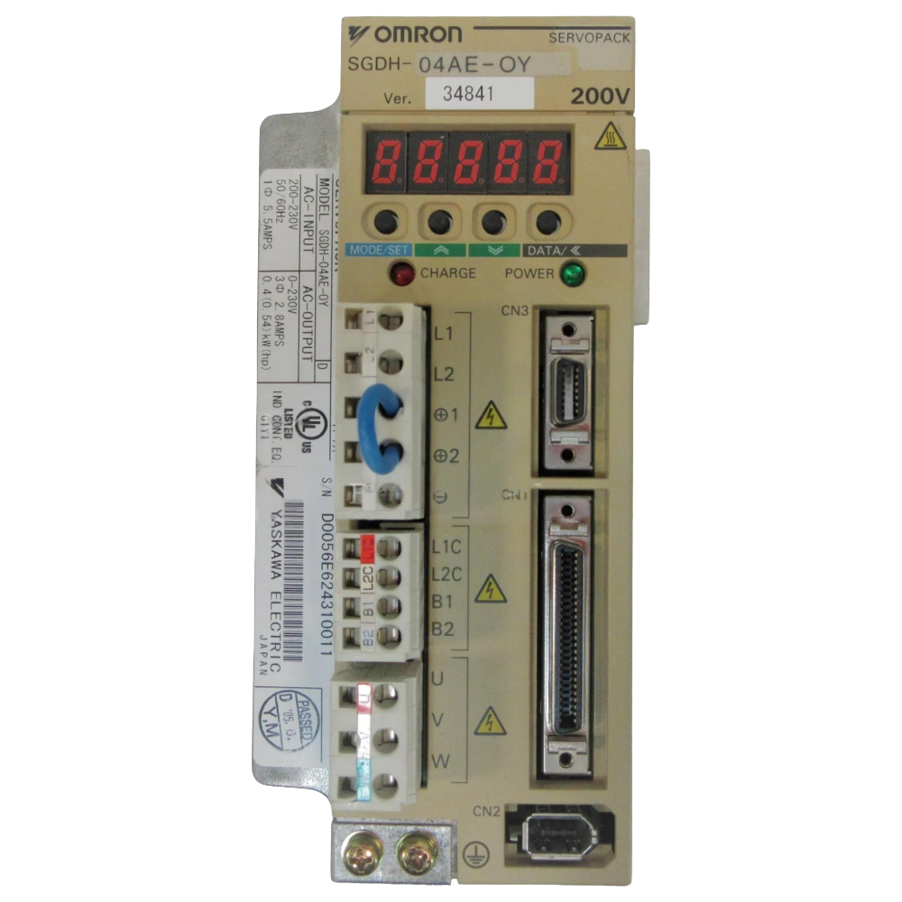 YASKAWA ELECTRIC - SGDH-04AE-0Y - Servo Drives & Controls