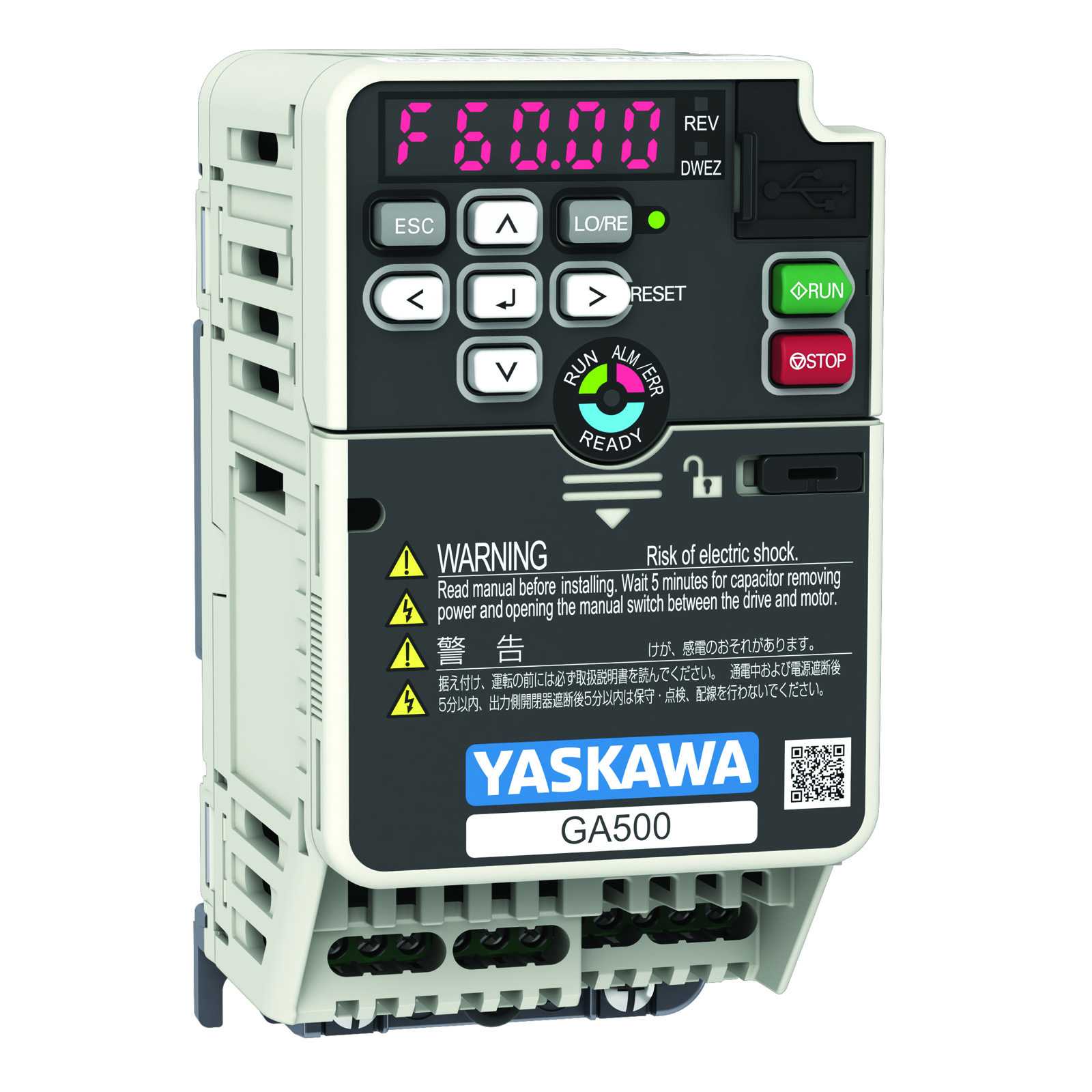 YASKAWA ELECTRIC - GA50U4023ABA-134 - Motor Drives