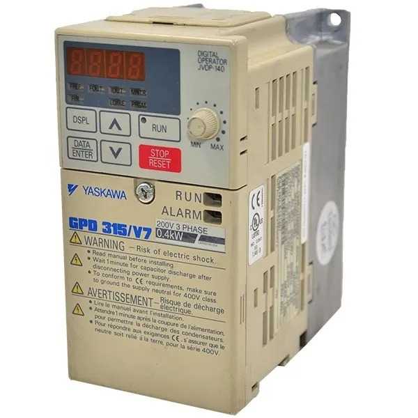 YASKAWA ELECTRIC - GPD315-MVA002 - Motor Drives