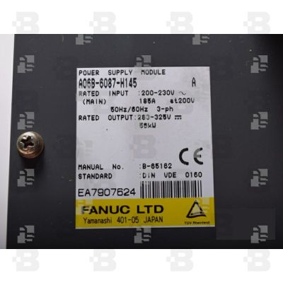 A06B-6087-H145 POWER SUPPLY PSM 45