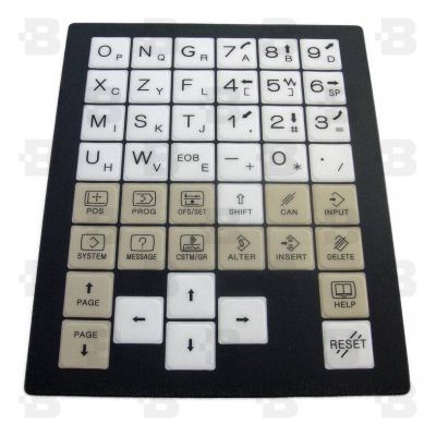 A98L-0005-0276 TRANSPARENT KEY SHEET FOR SMALL MACHINE OPERATOR'S PANEL